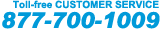 Customer service "877-700-1009"