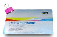 Metallic card