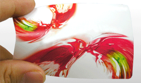 Extra premium paper business card