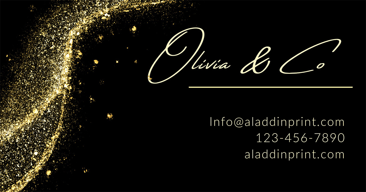 Best Fonts & Color Combinations for Luxurious Gold Foil Business Cards