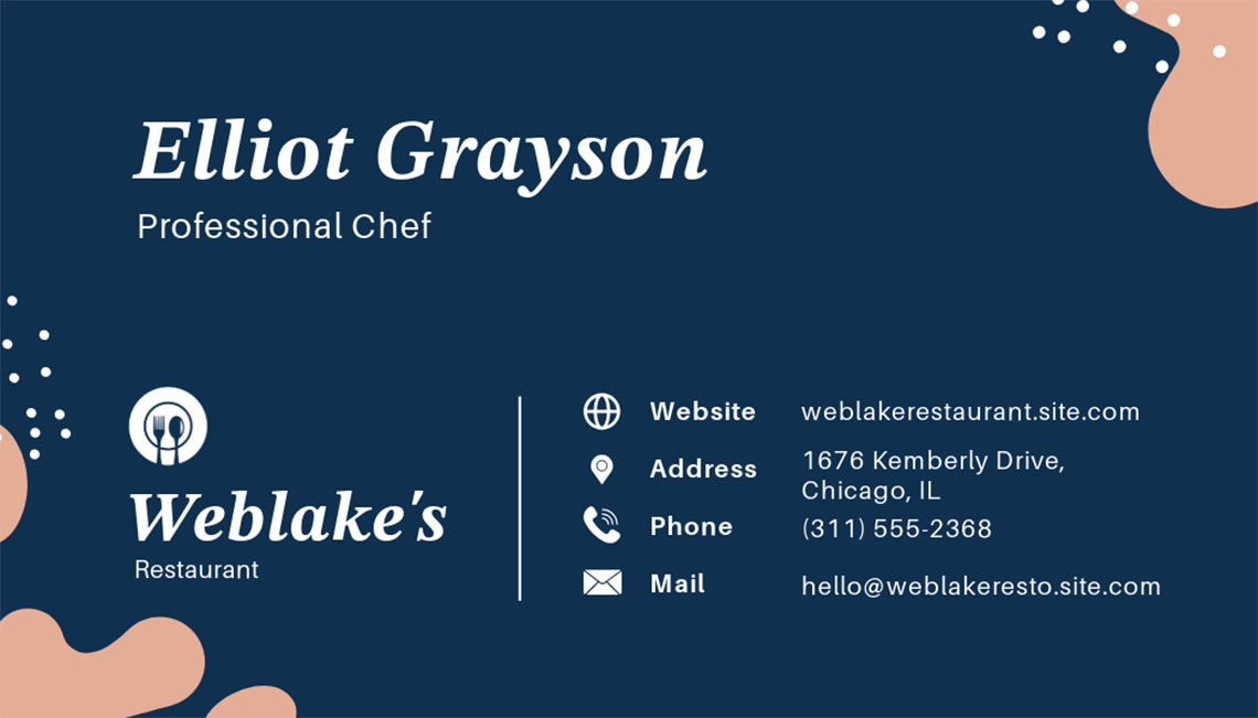 How Chef Business Cards Can Elevate Your Personal Branding