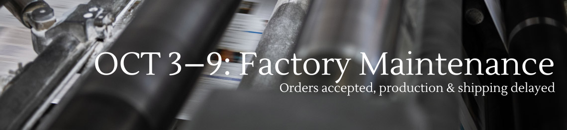Factory Maintenance Notice