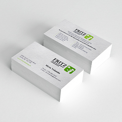 Blind Embossed Business Cards