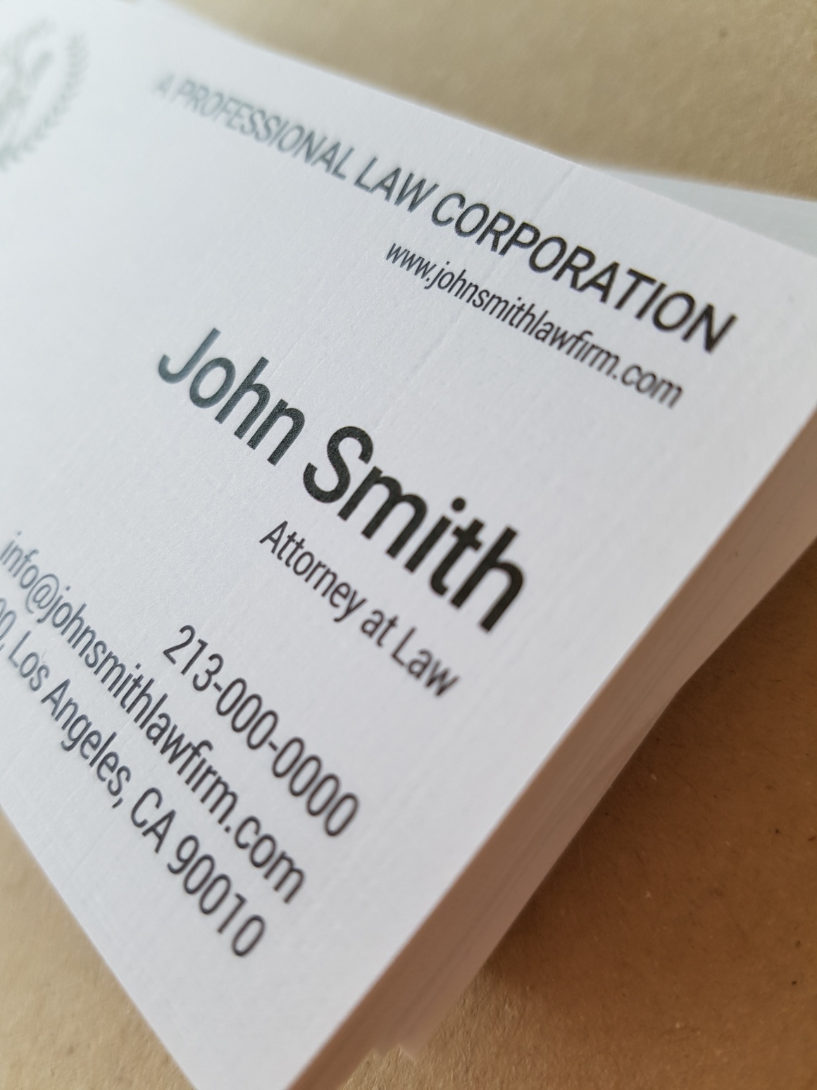 Thick Linen Business Cards Aladdin Print Thick Linen Business Cards Aladdin Print