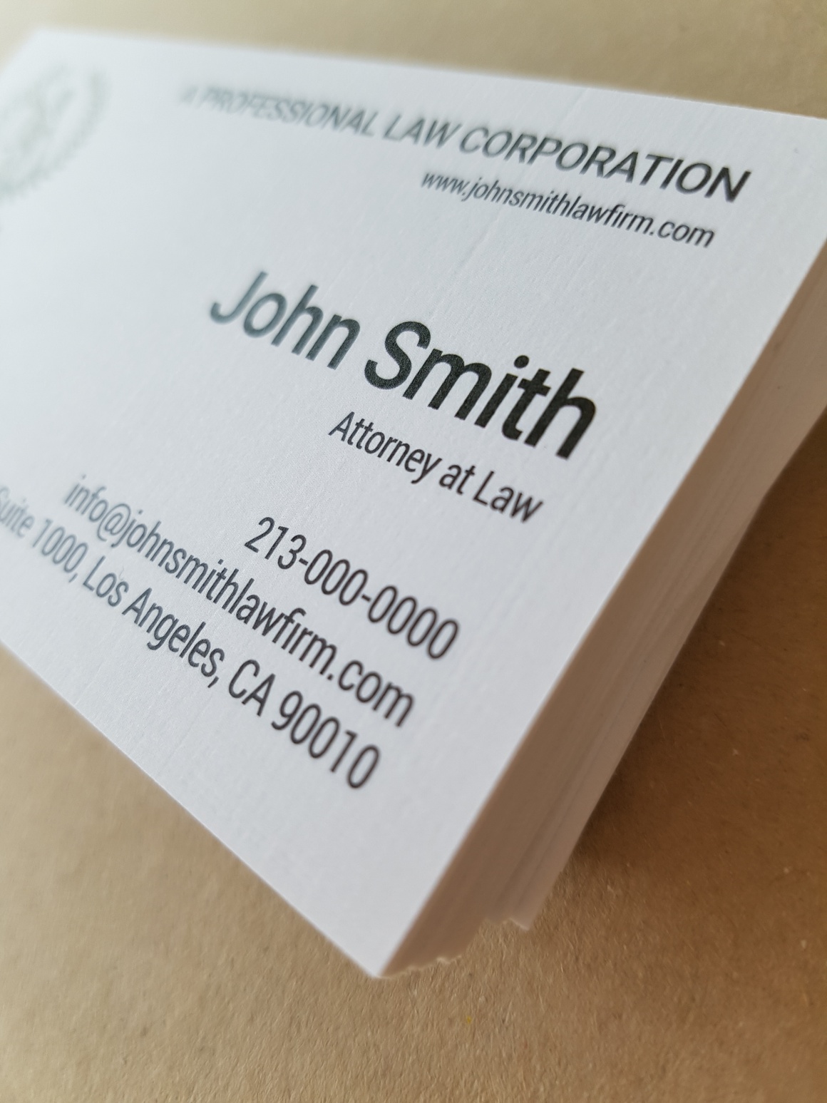 Same Day Linen Business Cards Printing Services