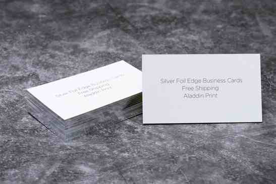 Edge Foil Business Cards