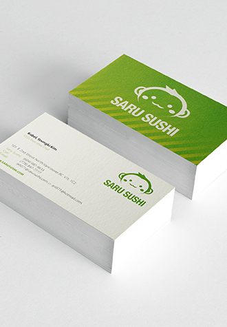 Natural Uncoated Business Cards